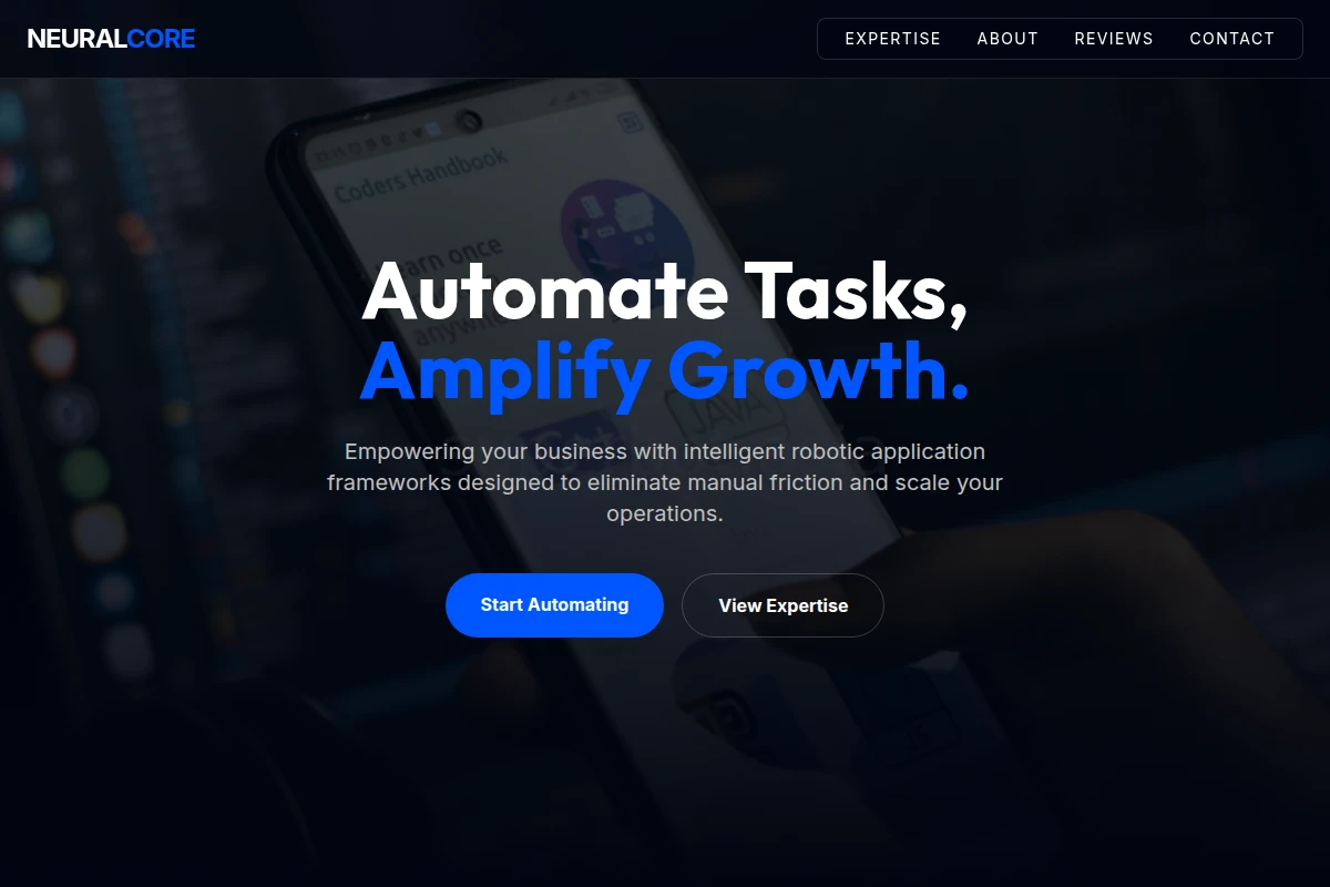 Robot App Development